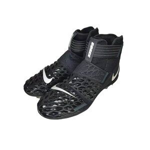 Nike Force Savage Elite 2 Black Football Cleats AH3999-001 Men's Size 18 Linemen